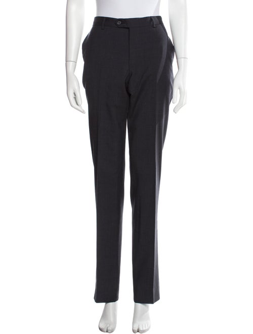 Lanvin Wool Straight Leg Pants