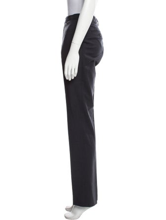 Lanvin Wool Straight Leg Pants