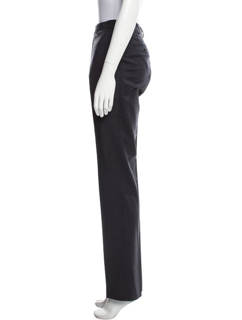Lanvin Wool Straight Leg Pants