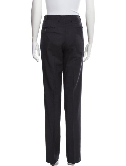 Lanvin Wool Straight Leg Pants