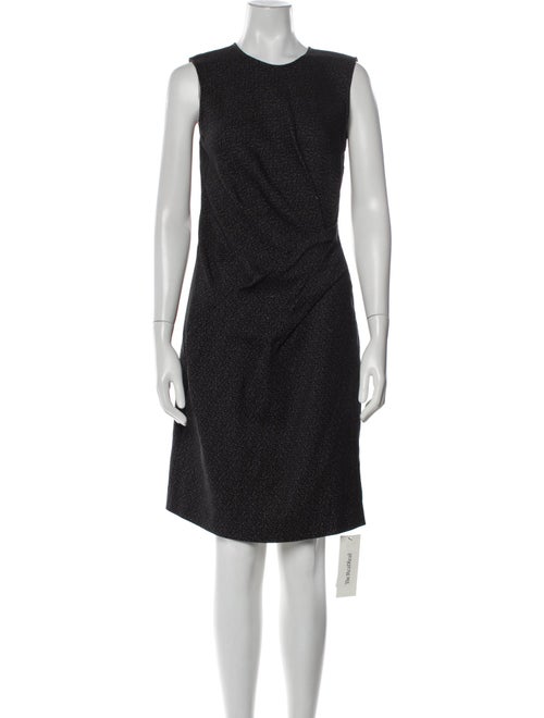 Lanvin Crew Neck Knee-Length Dress