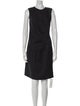 Lanvin Crew Neck Knee-Length Dress