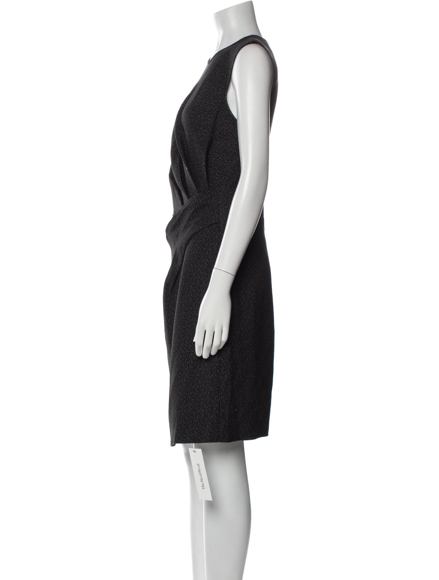 Lanvin Crew Neck Knee-Length Dress