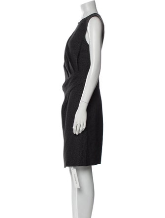 Lanvin Crew Neck Knee-Length Dress