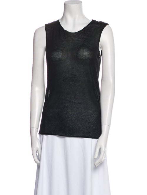 Lanvin Scoop Neck Sleeveless Top