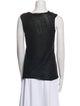 Lanvin Scoop Neck Sleeveless Top