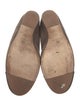 Lanvin Suede Colorblock Pattern Ballet Flats