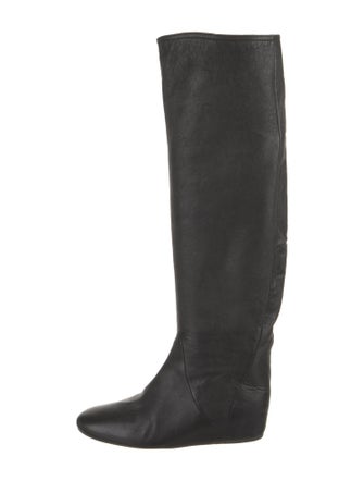 Lanvin Leather Riding Boots