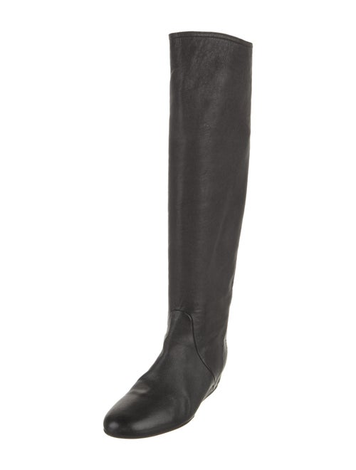 Lanvin Leather Riding Boots