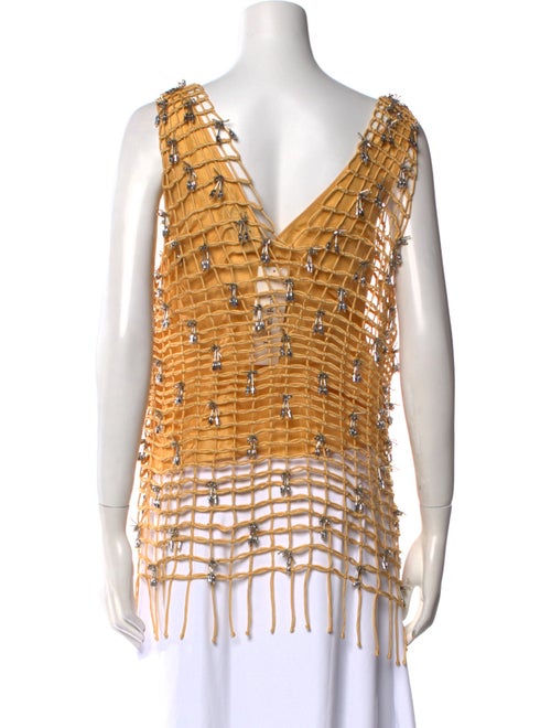 Lanvin Silk Printed Top