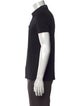 Lanvin V-Neck Short Sleeve Polo Shirt