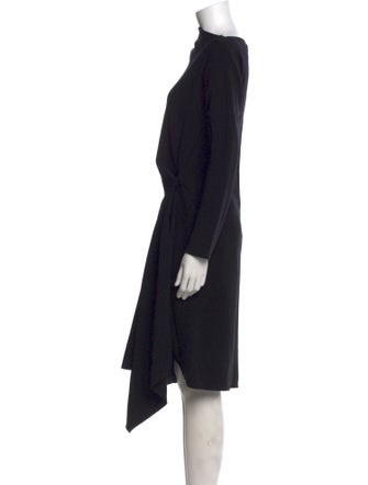 Lanvin Wool Midi Length Dress