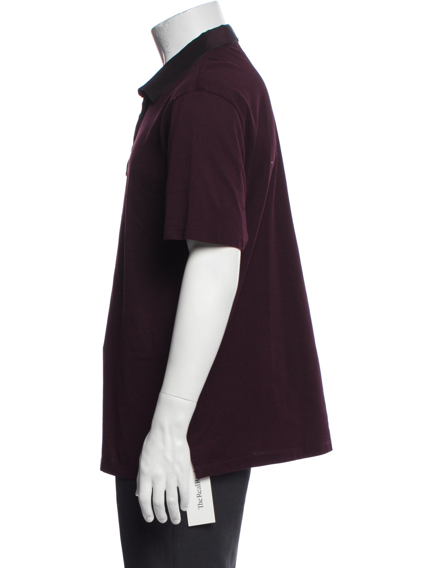 Lanvin Crew Neck Short Sleeve Polo Shirt