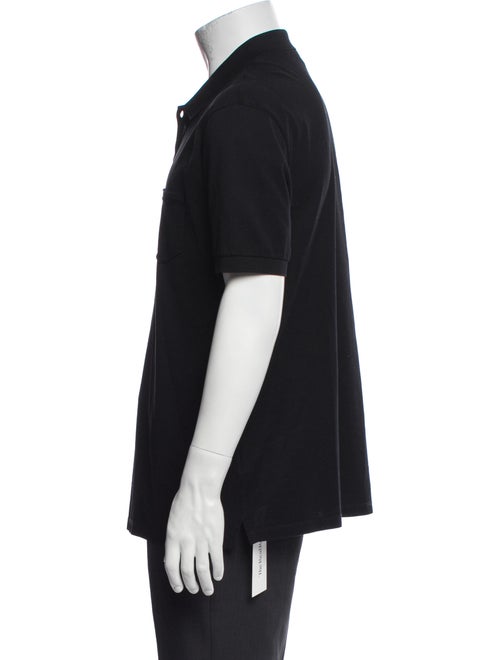 Lanvin Crew Neck Short Sleeve Polo Shirt