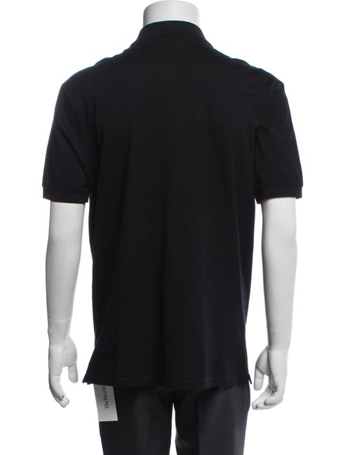 Lanvin Crew Neck Short Sleeve Polo Shirt