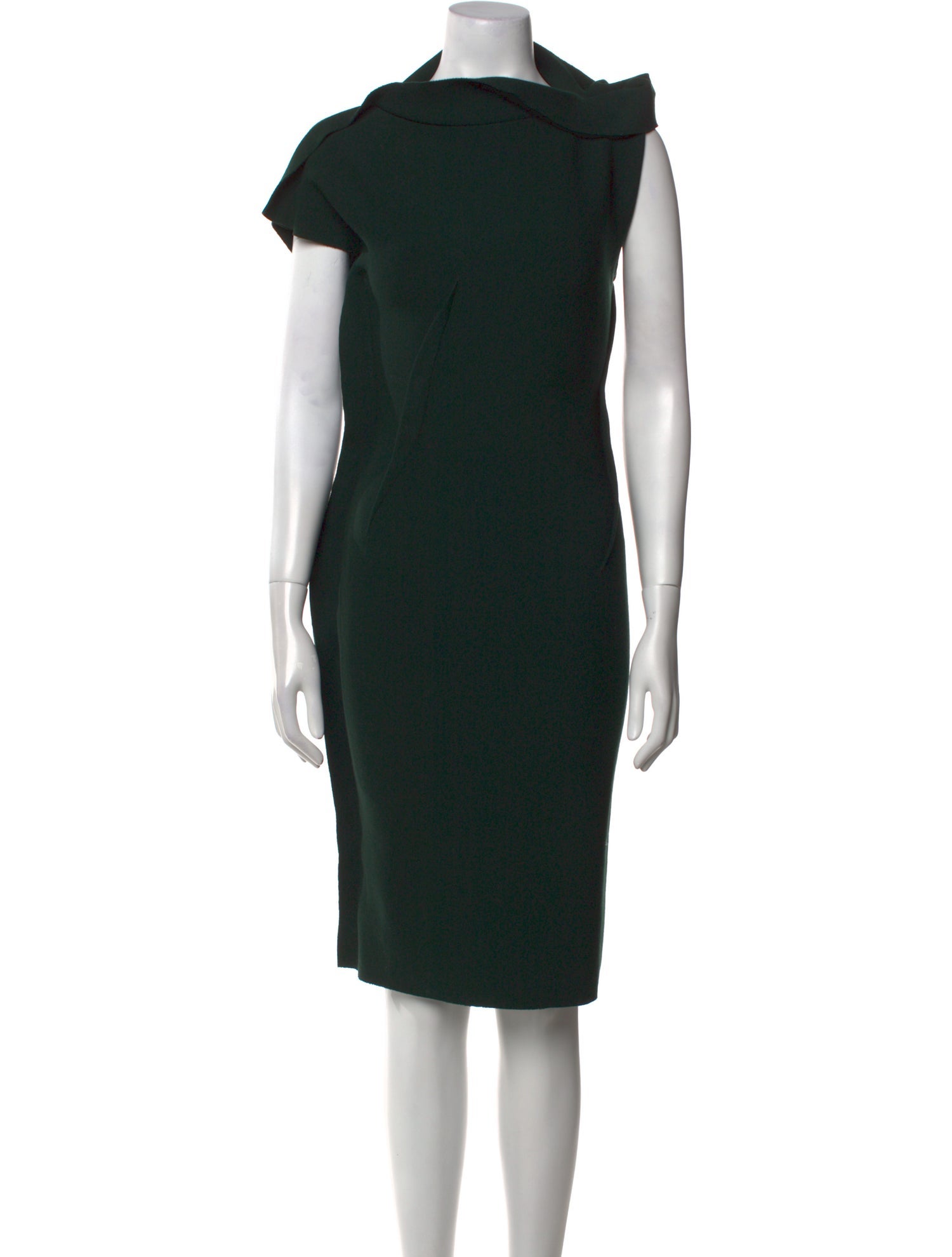 Lanvin Wool Knee-Length Dress