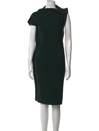 Lanvin Wool Knee-Length Dress