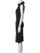 Lanvin Wool Knee-Length Dress