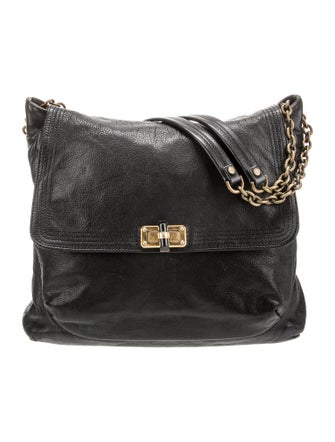 Lanvin Leather Messenger Bag