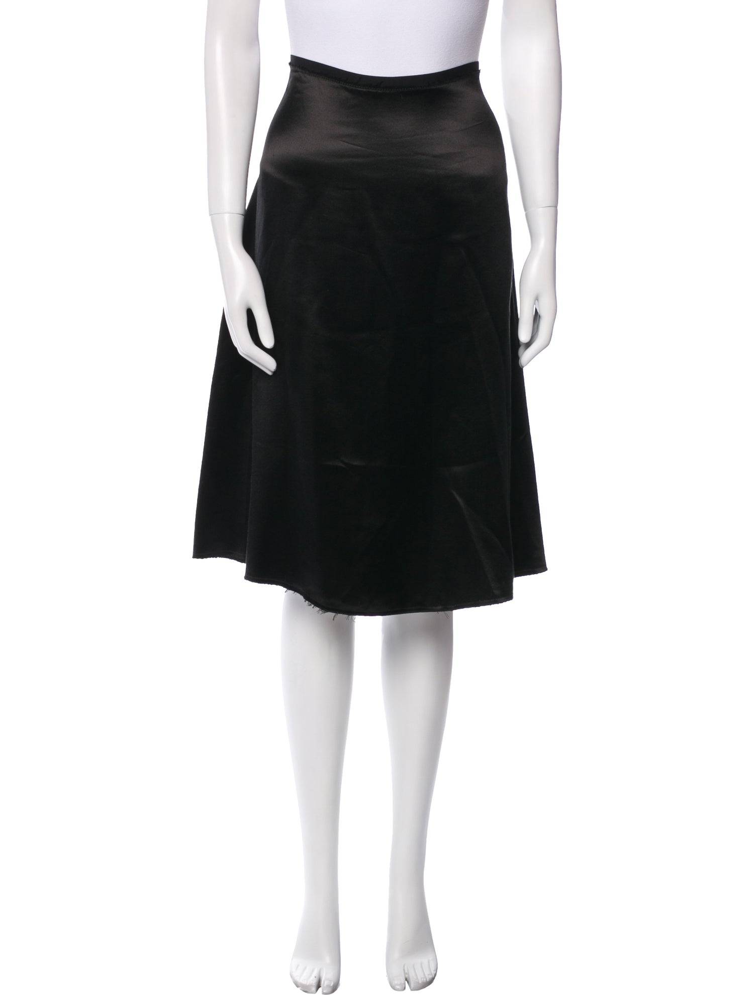 Lanvin Silk Knee-Length Skirt