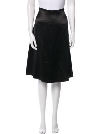 Lanvin Silk Knee-Length Skirt