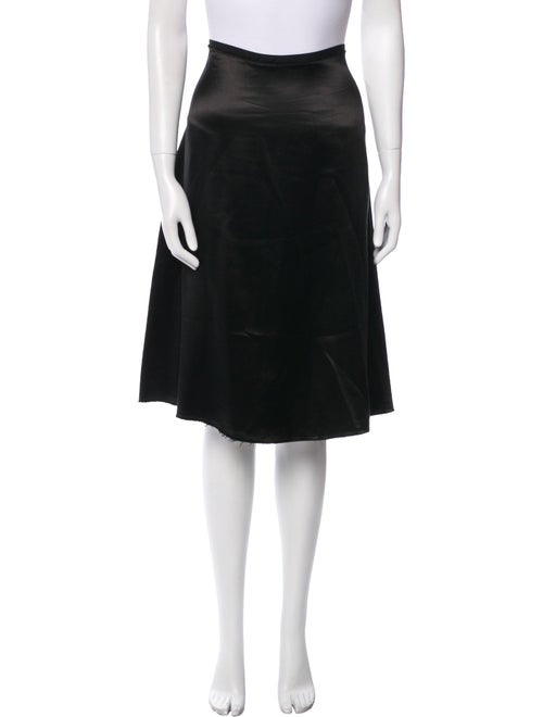 Lanvin Silk Knee-Length Skirt