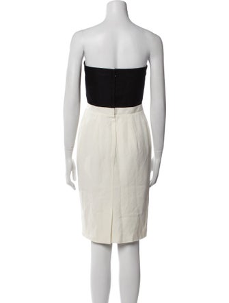Lanvin Strapless Mini Dress