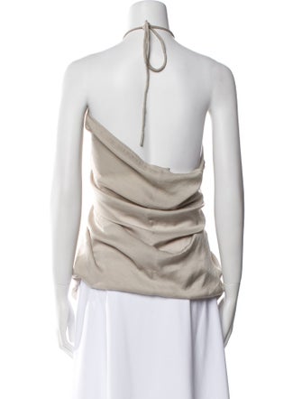 Lanvin V-Neck Sleeveless Top