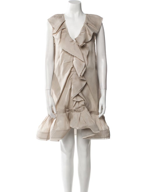 Lanvin Silk Mini Dress