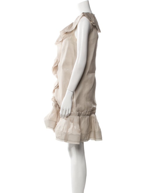 Lanvin Silk Mini Dress