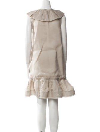 Lanvin Silk Mini Dress