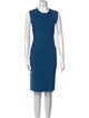 Lanvin Crew Neck Knee-Length Dress