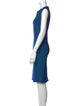 Lanvin Crew Neck Knee-Length Dress