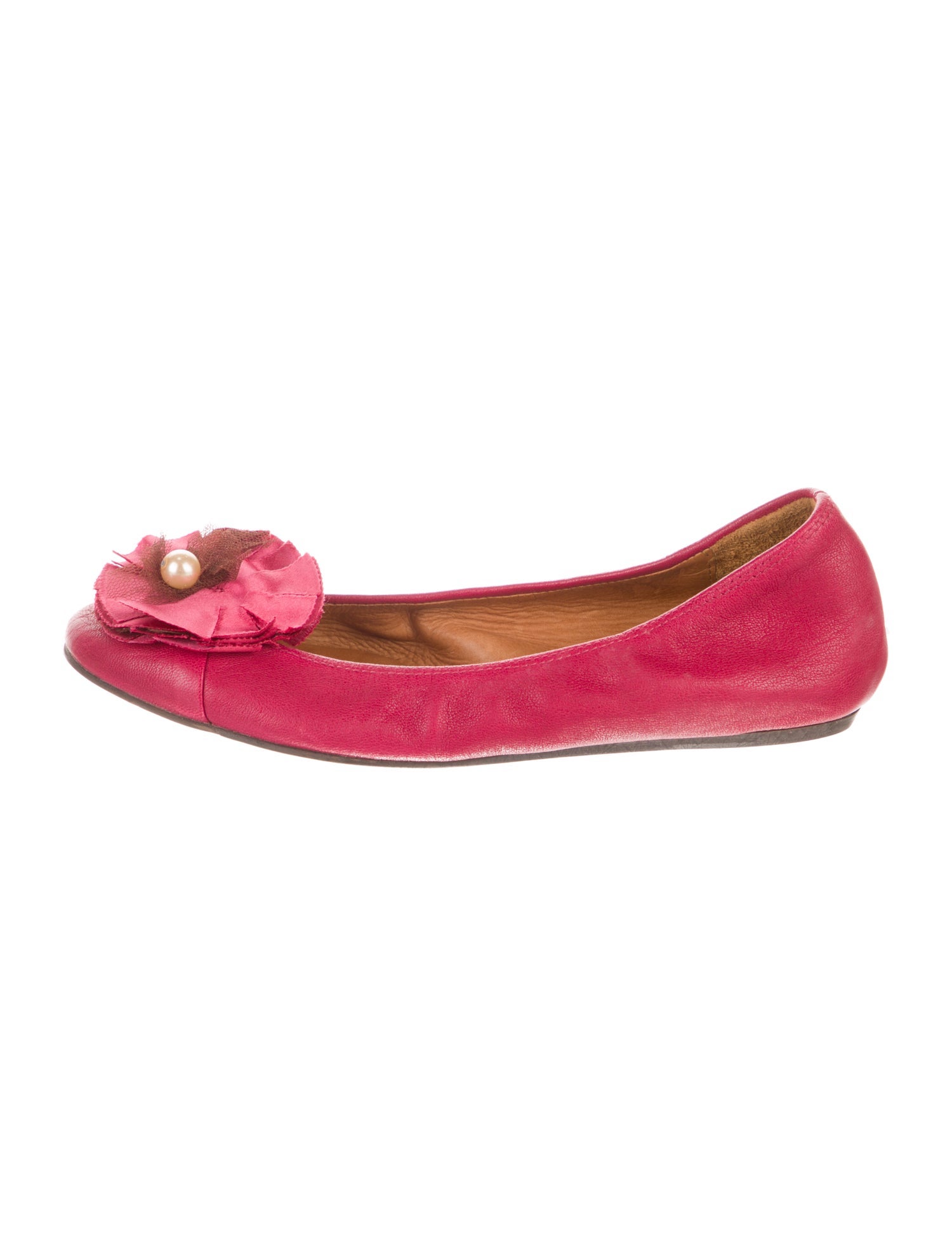 Lanvin Leather Ballet Flats