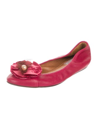 Lanvin Leather Ballet Flats