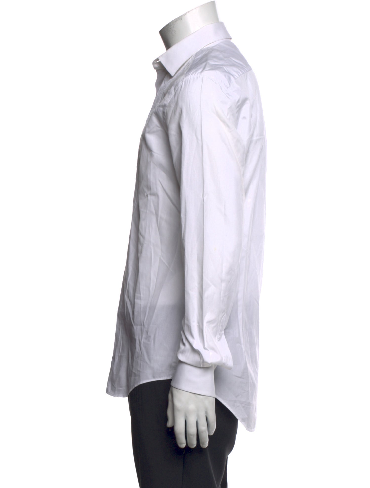 Lanvin Long Sleeve Tuxedo Shirt