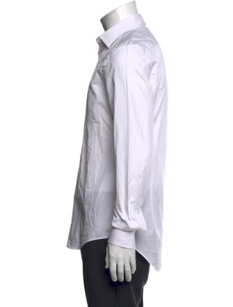 Lanvin Long Sleeve Tuxedo Shirt