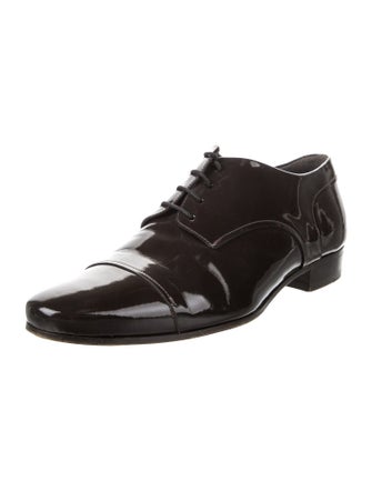 Lanvin Patent Leather Oxfords
