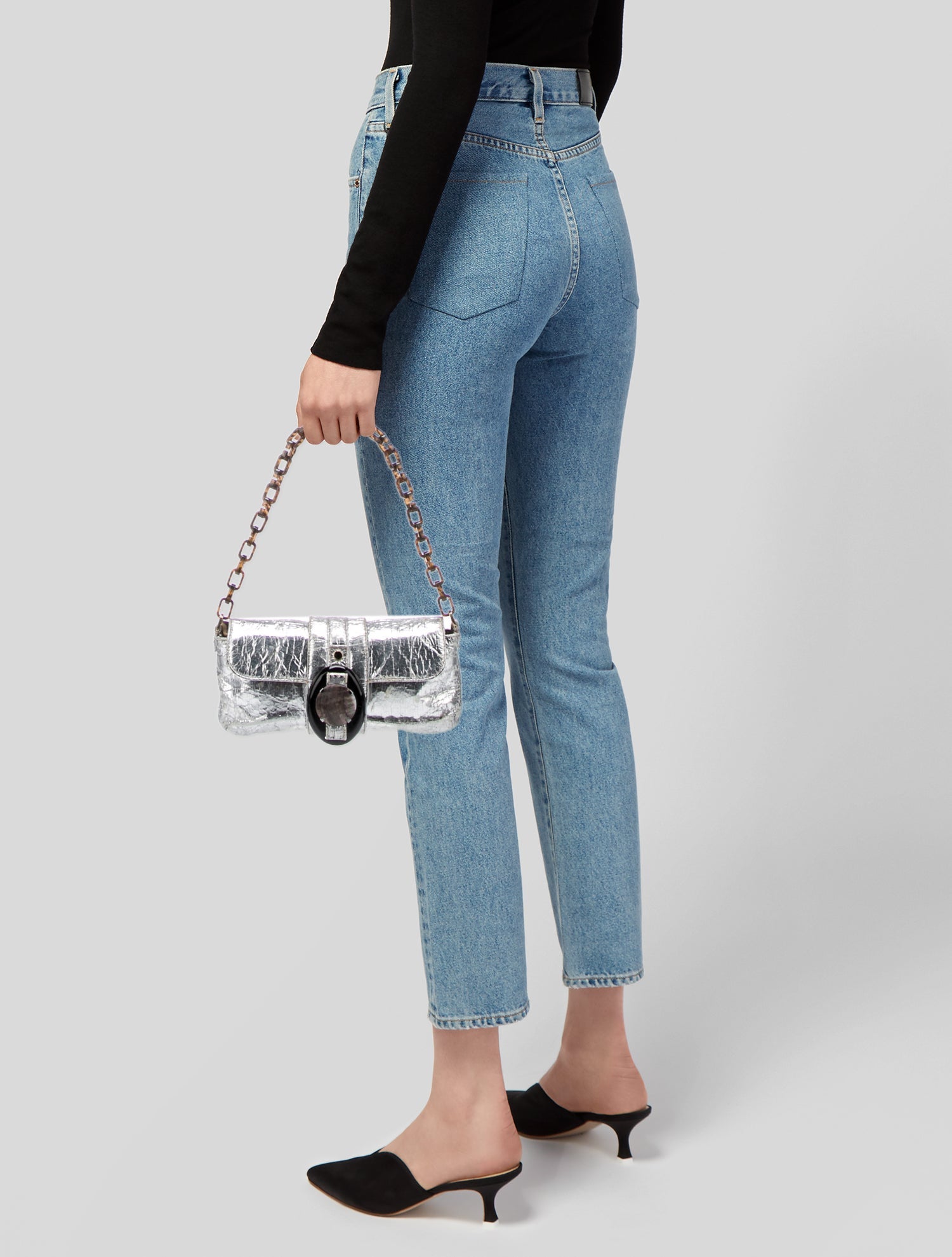 Lanvin Patent Leather Shoulder Bag