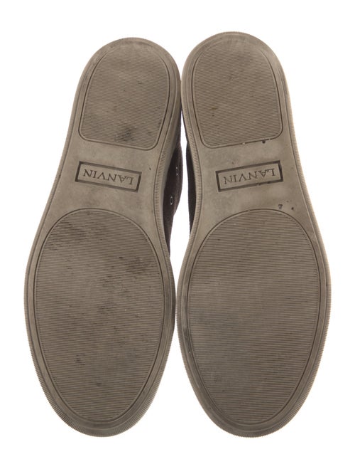 Lanvin Suede Sneakers