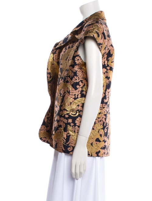 Lanvin Floral Print Vest