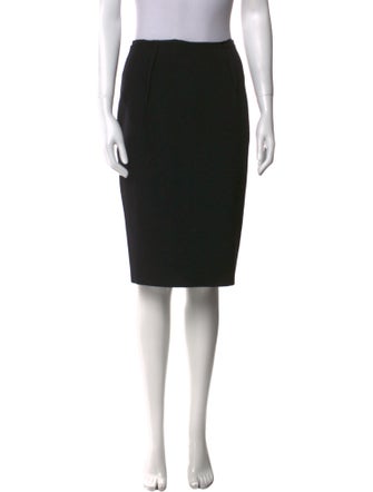 Lanvin Wool Knee-Length Skirt