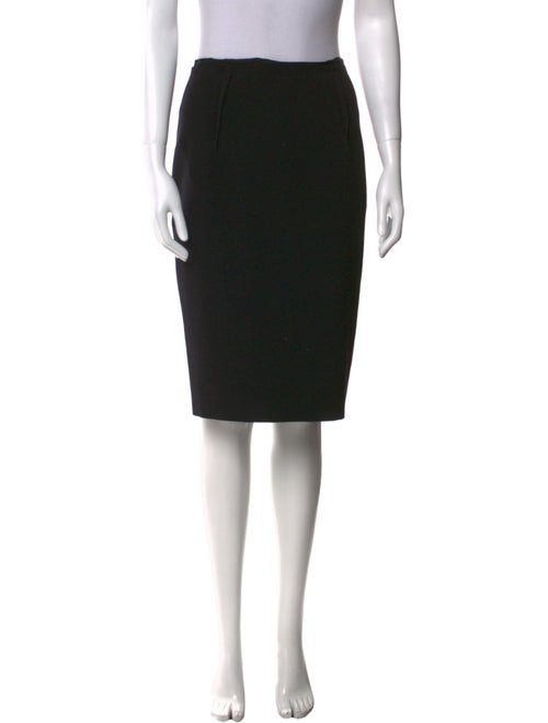 Lanvin Wool Knee-Length Skirt