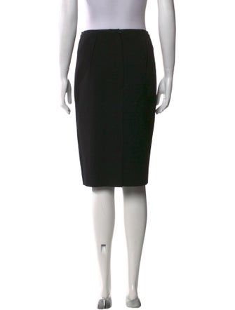 Lanvin Wool Knee-Length Skirt