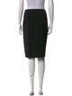 Lanvin Wool Knee-Length Skirt
