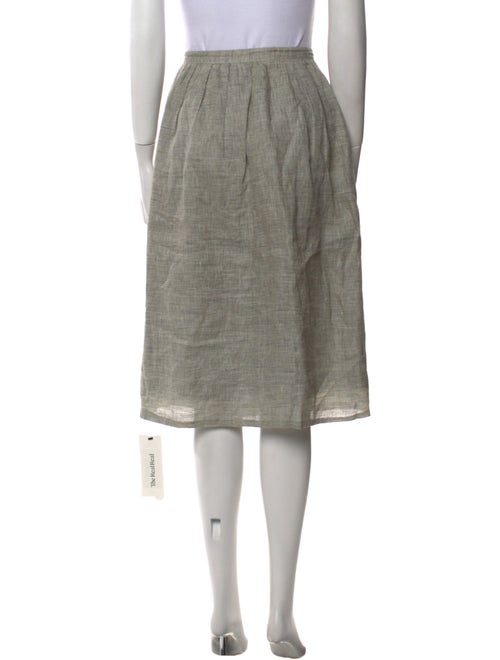 Lanvin Linen Knee-Length Skirt