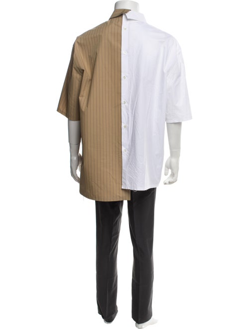 Lanvin Graphic Print Short Sleeve Shirt