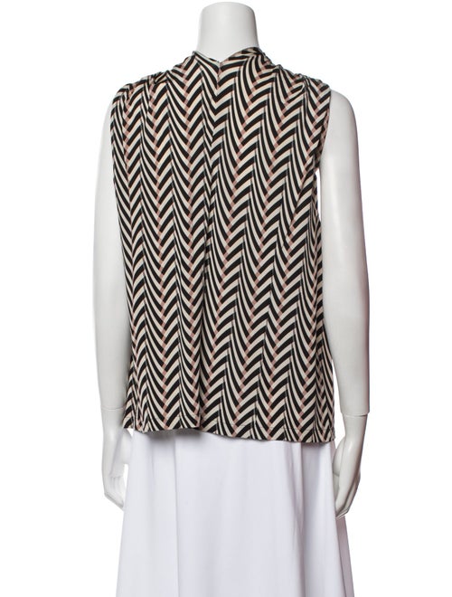 Lanvin Printed Halterneck Blouse