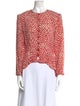 Lanvin Silk Floral Print Blouse