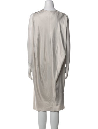 Lanvin Cowl Neck Mini Dress